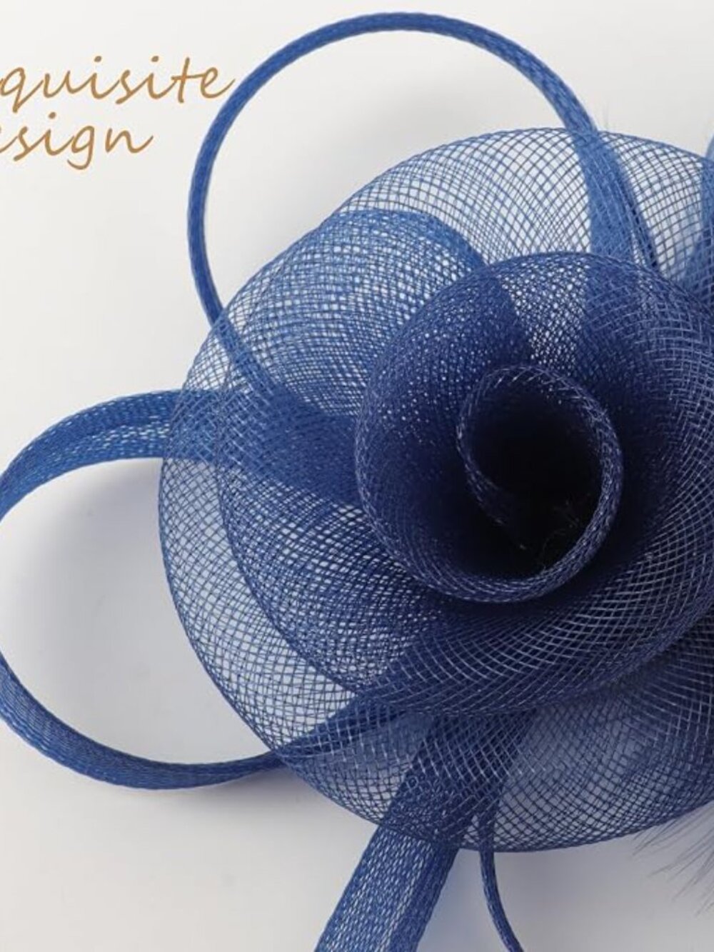 Fascinators Hats for Women Tulle Feather Tea Party Fascinator Hats - Picture 7 of 7